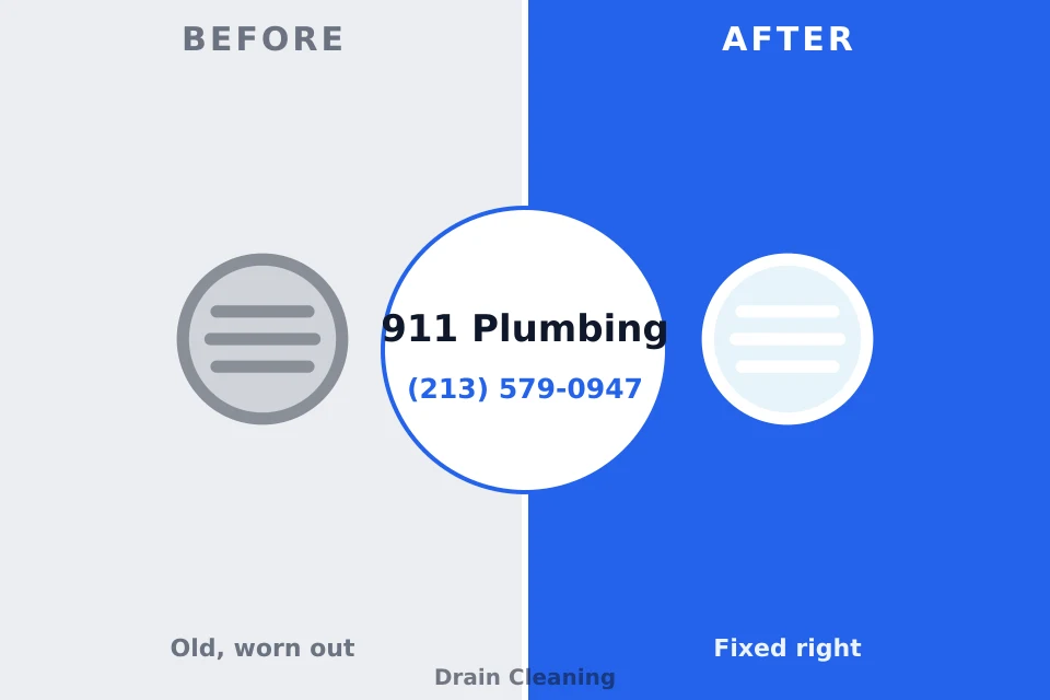 Before and after: plumbing company Payne, OH